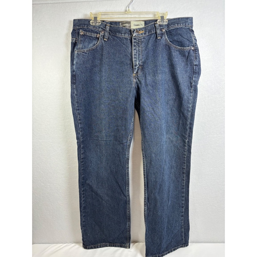 Gander Mountain Jeans Women 18 Reg. Blue Cotton Classic Fit Straight Leg Denim